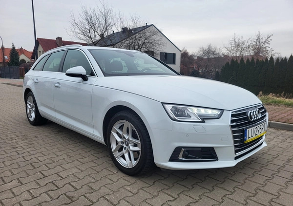 Audi A4 cena 96000 przebieg: 76700, rok produkcji 2018 z Lublin małe 667